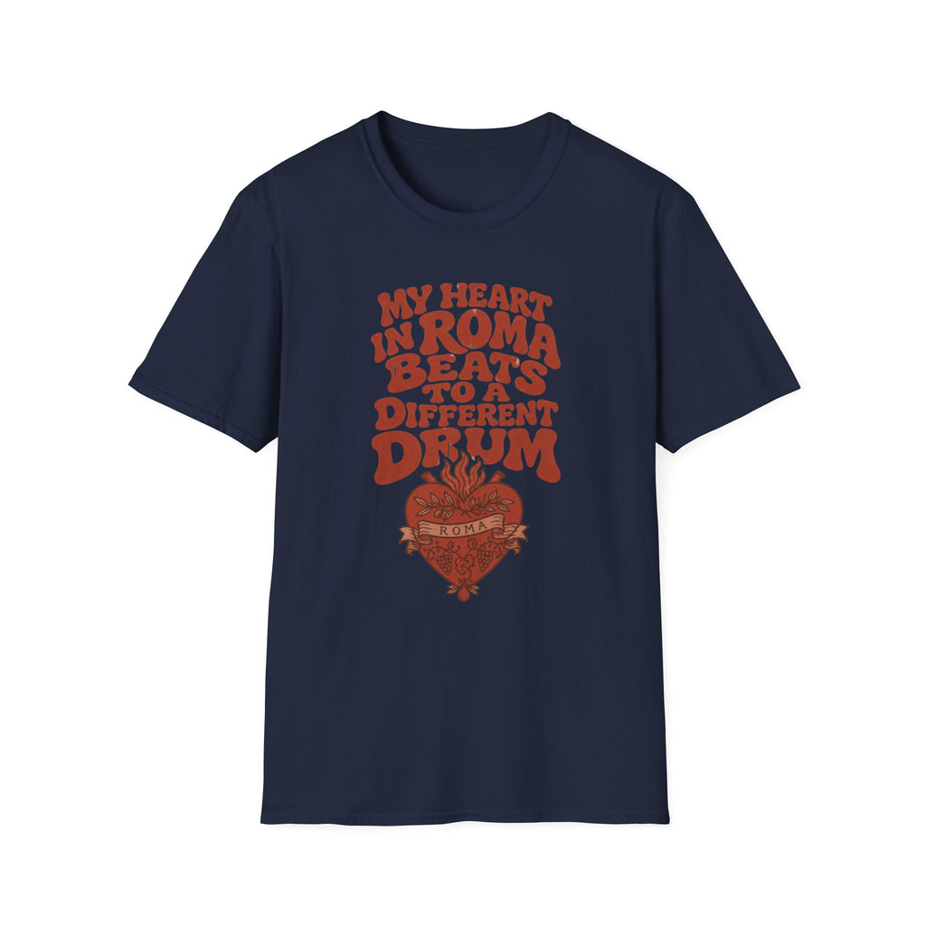My Heart Beats in Roma T-Shirt