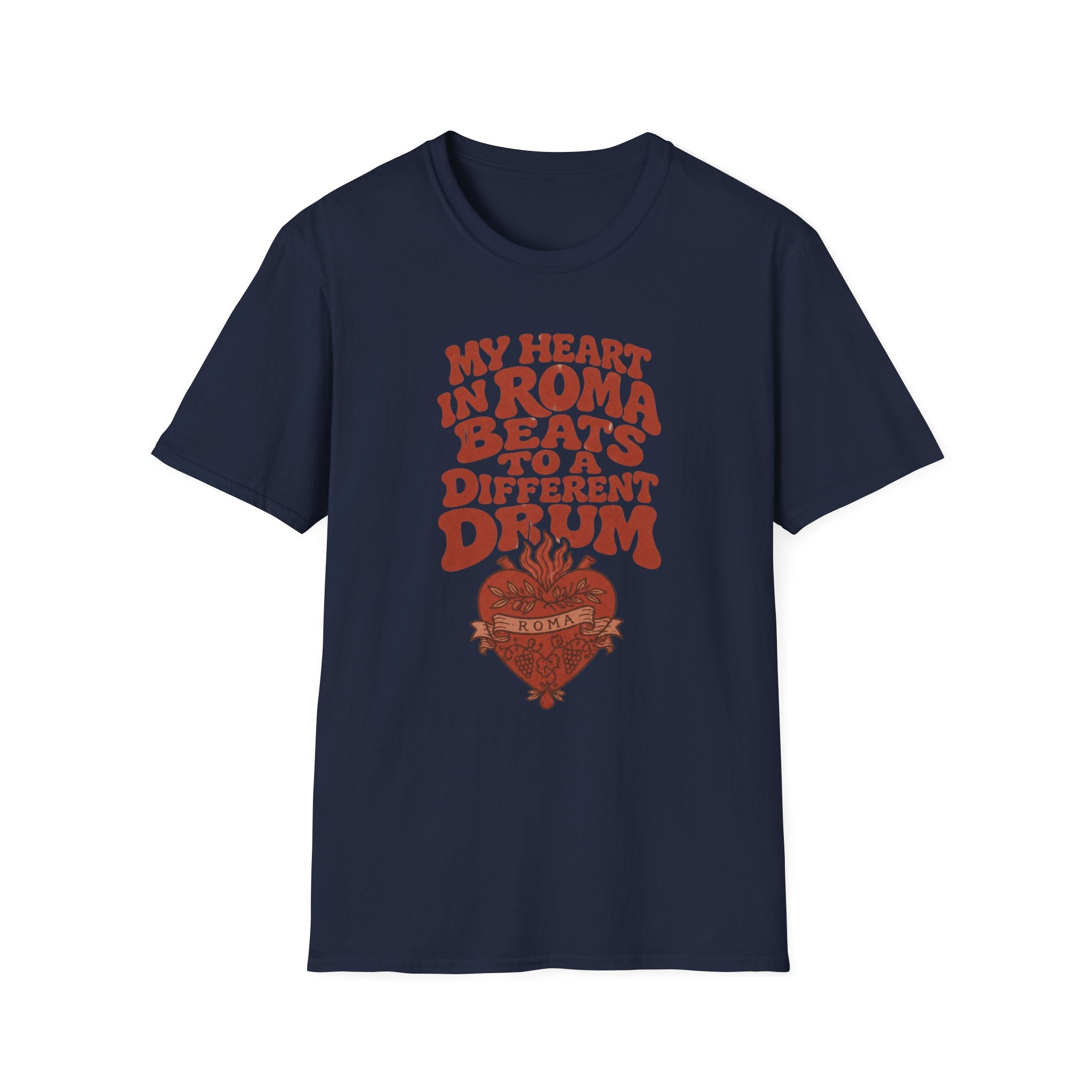 My Heart Beats in Roma T-Shirt