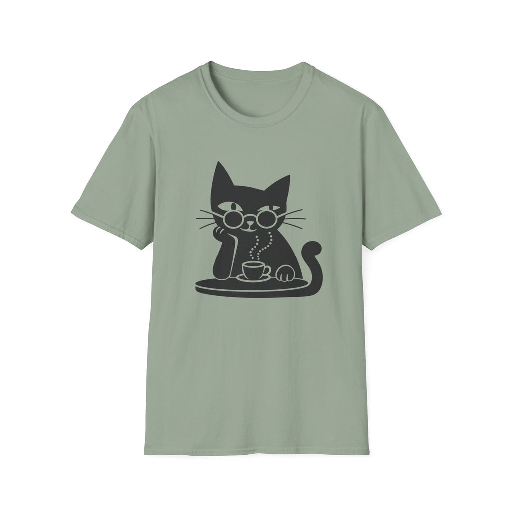 Catfeinated Curiosity  T-Shirt