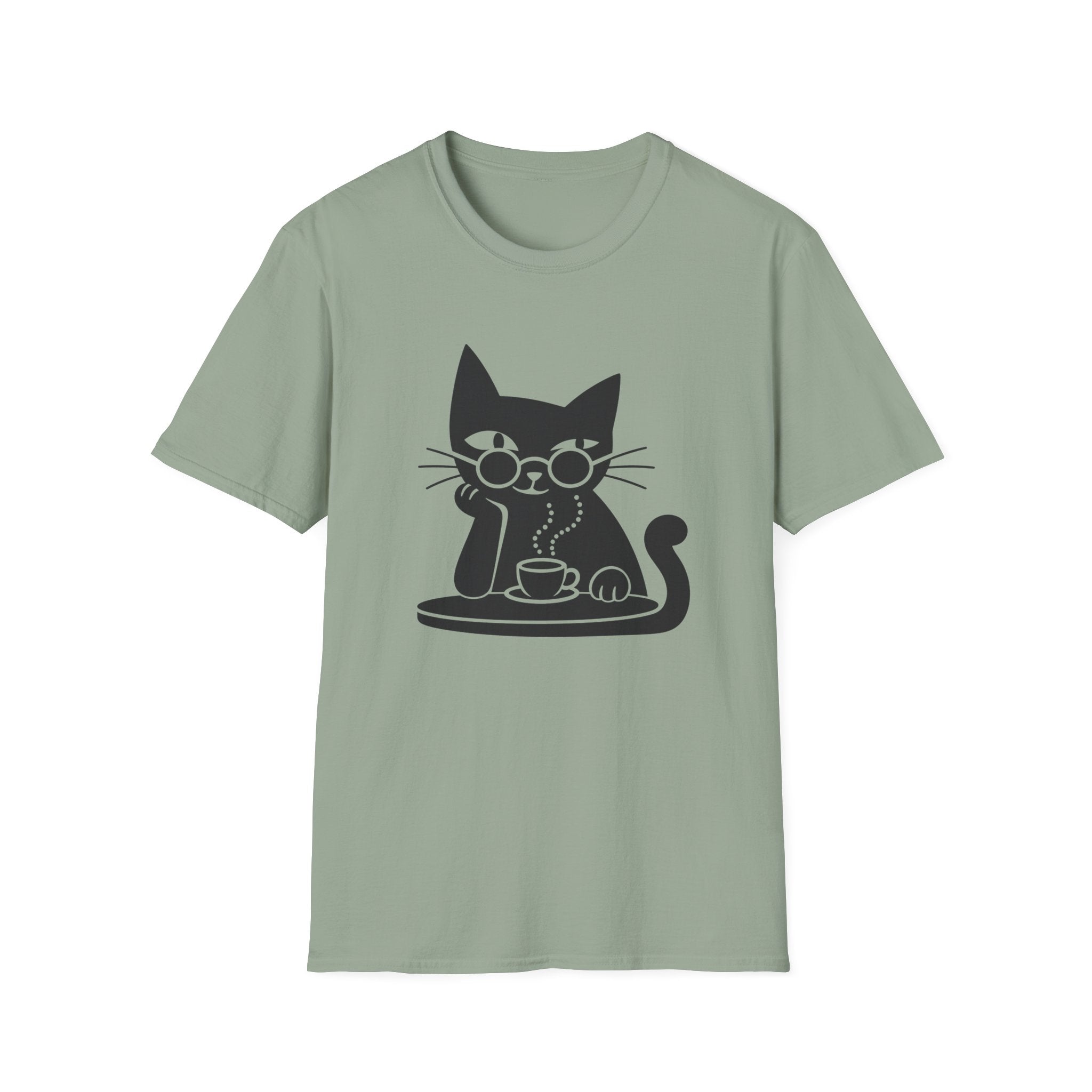 Catfeinated Curiosity  T-Shirt