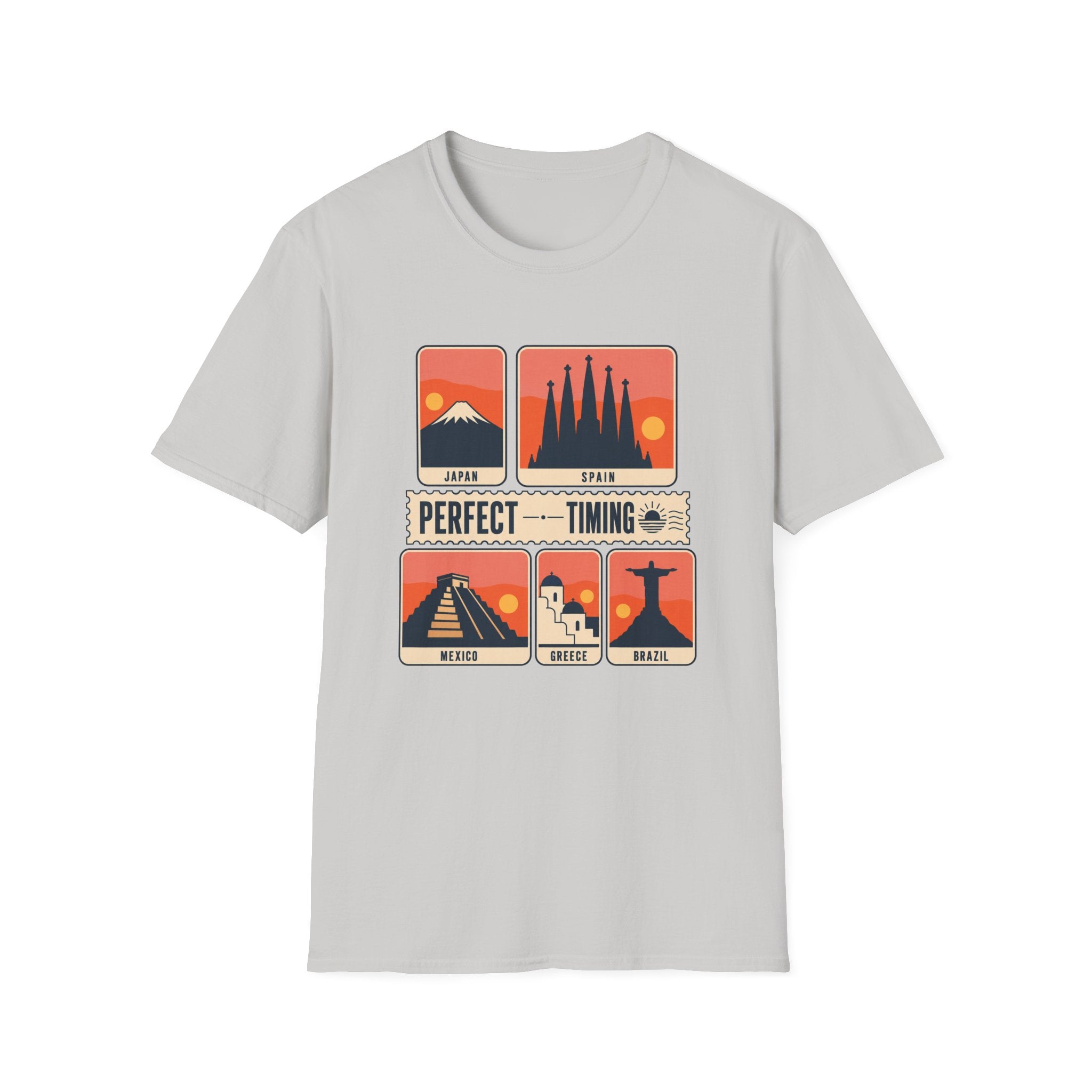 Perfect Timing Collage T-Shirt