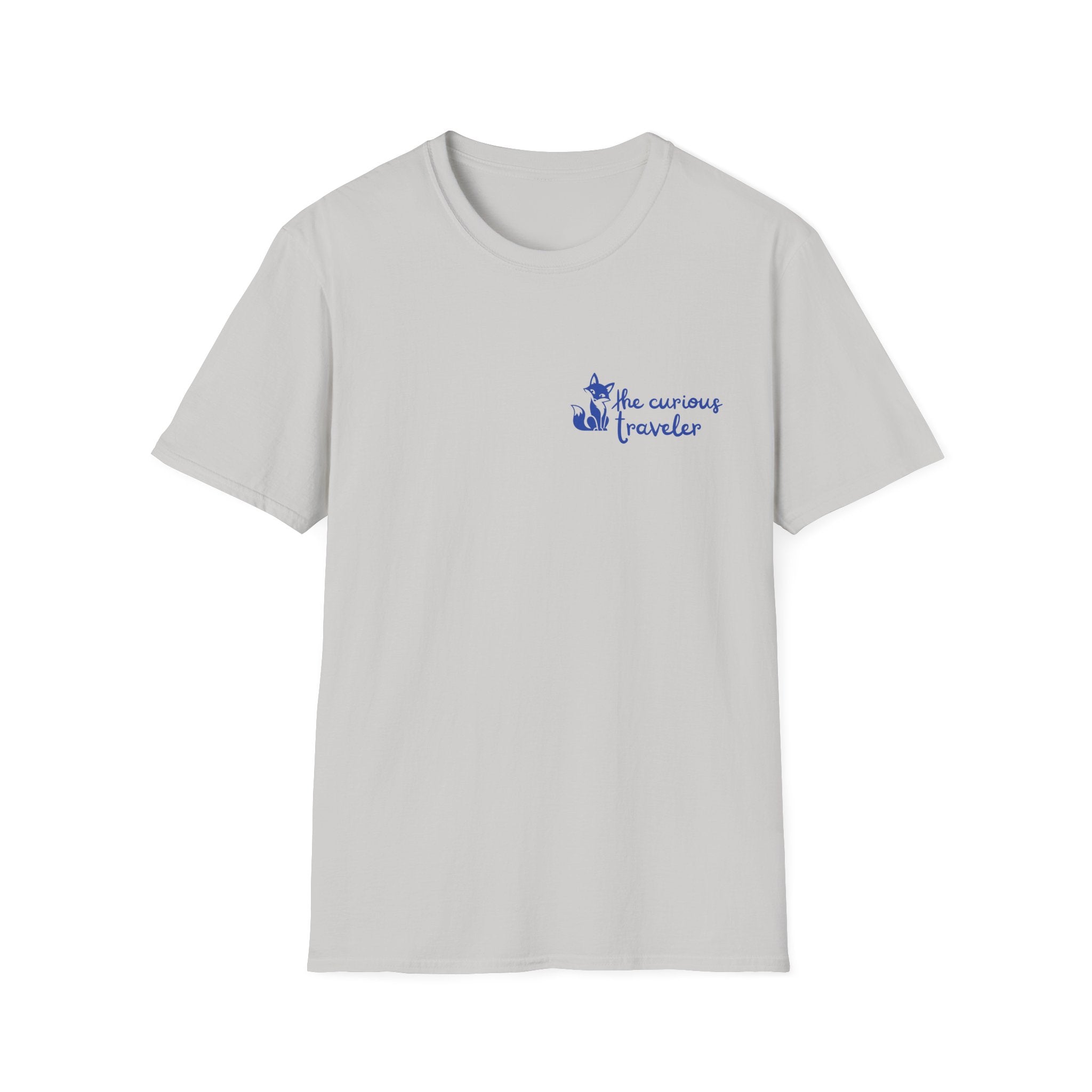 Curious Traveler Fox  T-Shirt
