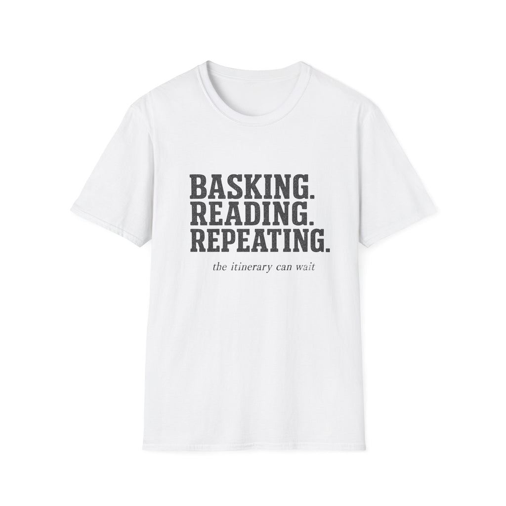 Basking Reading Repeating T-Shirt