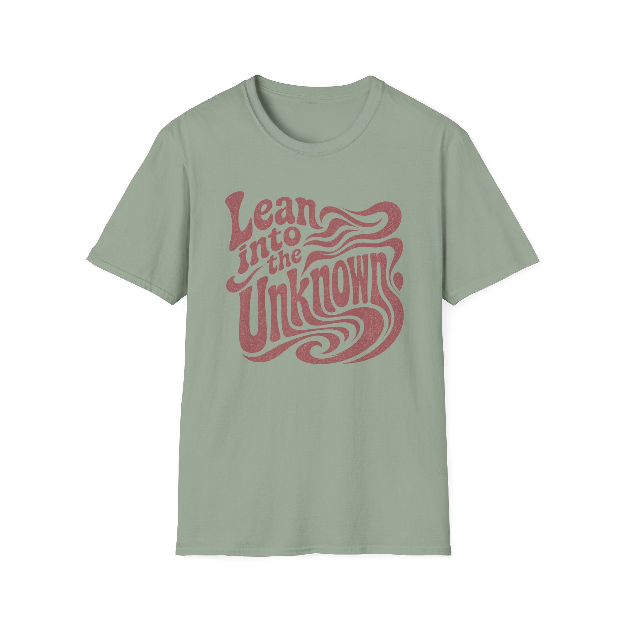 Lean Into The Unknown Retro T-Shirt