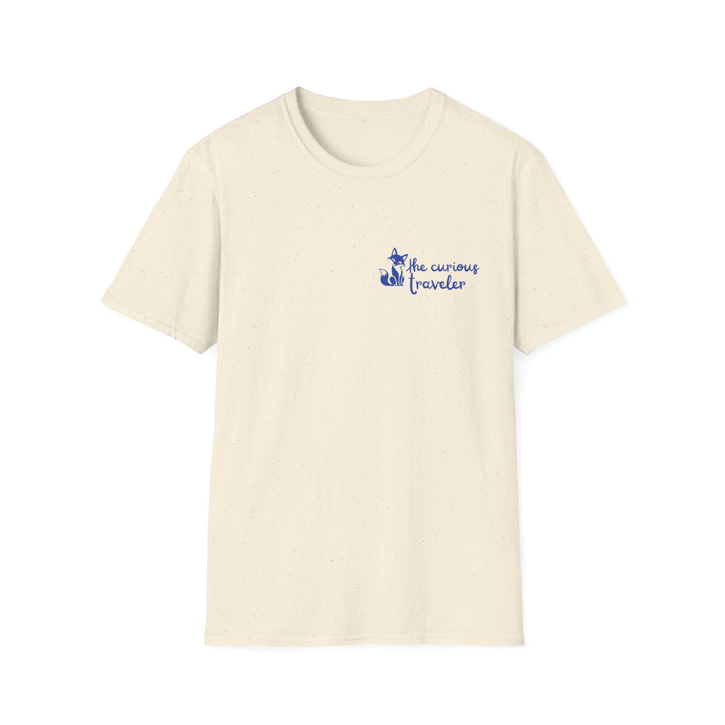 Curious Traveler Fox  T-Shirt