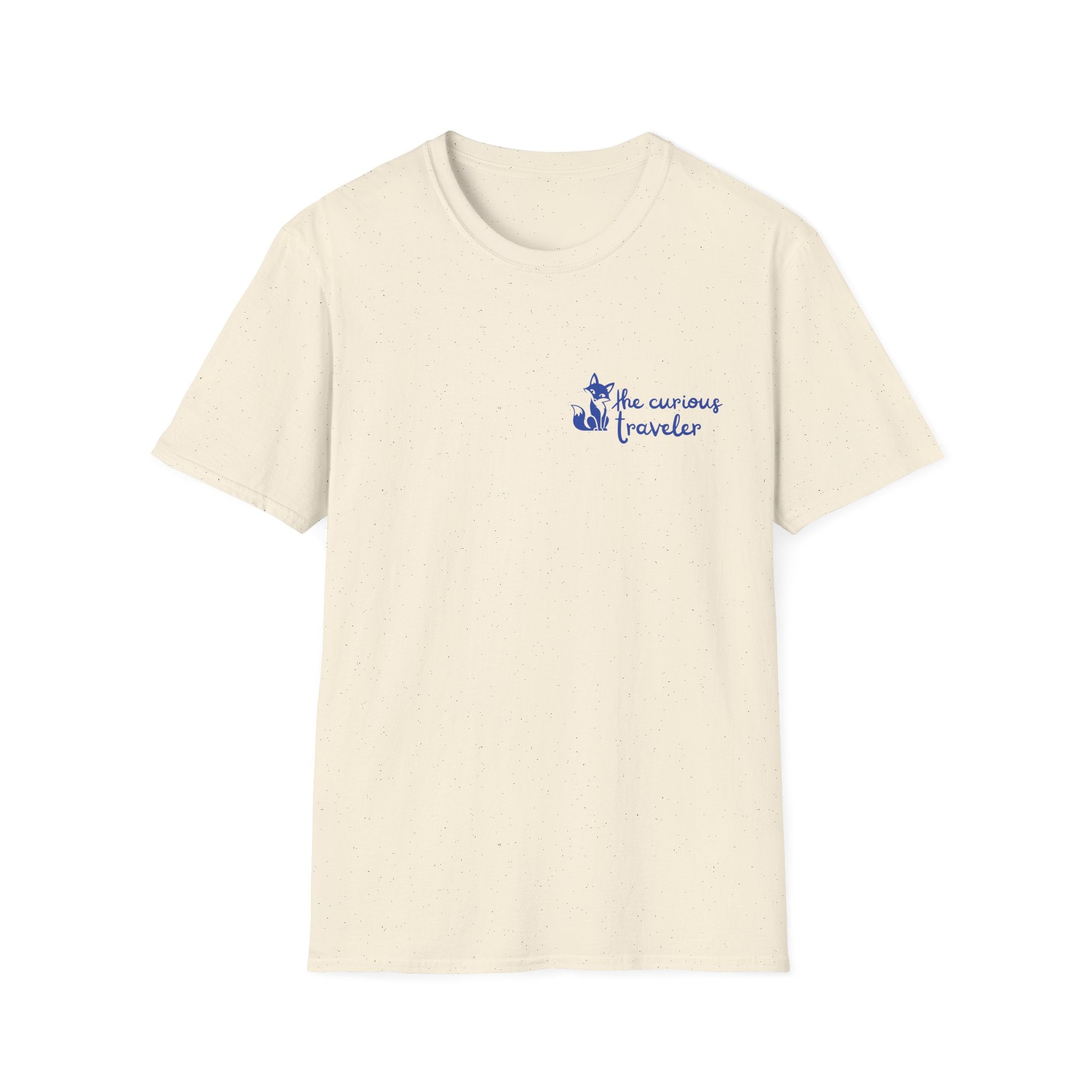 Curious Traveler Fox  T-Shirt