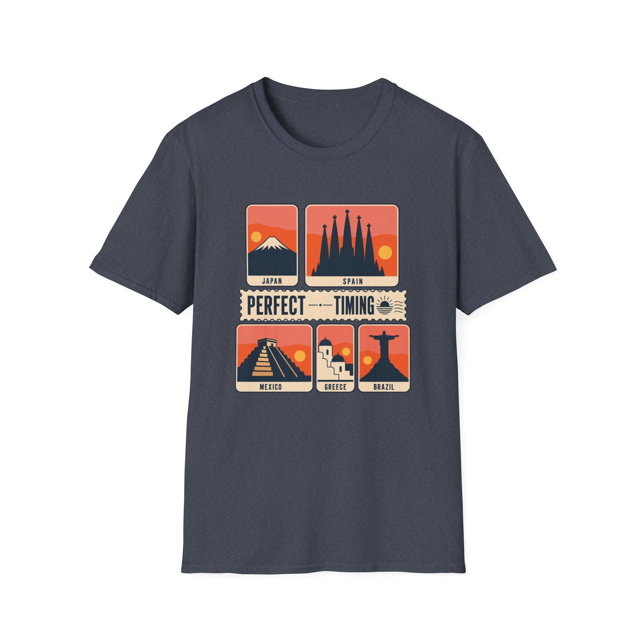 Perfect Timing Collage T-Shirt