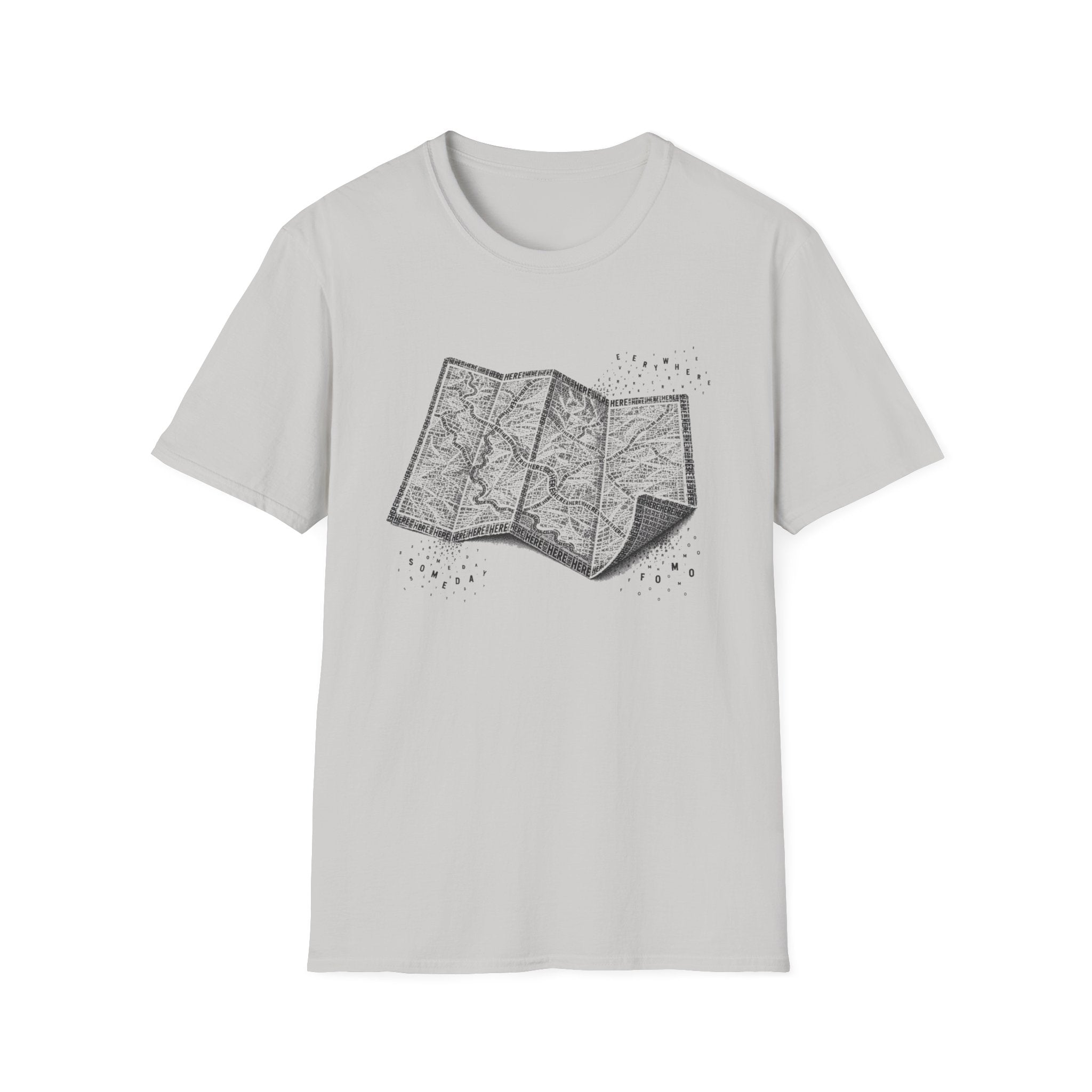 Here Map T-Shirt