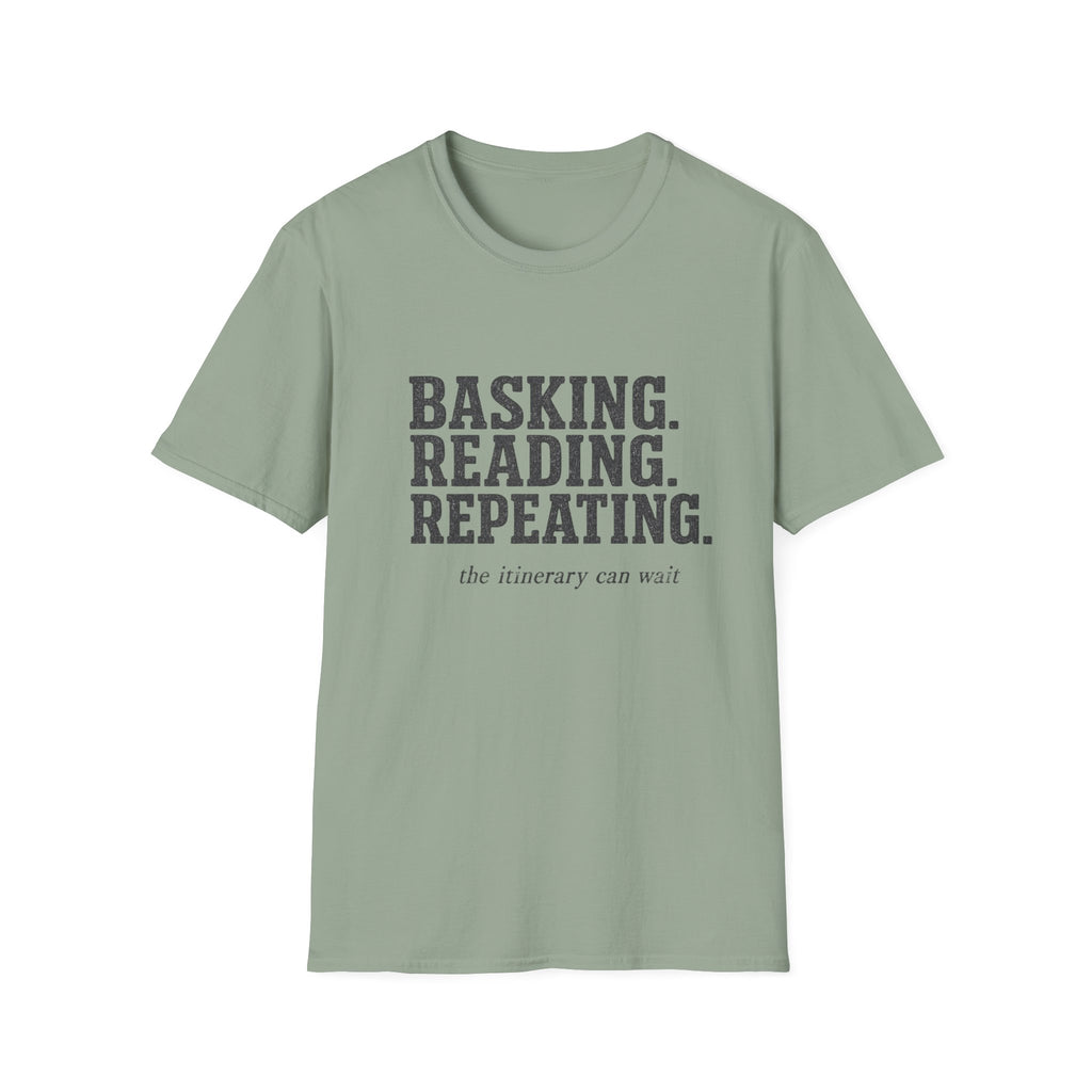 Basking Reading Repeating T-Shirt