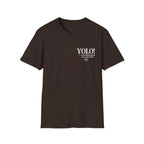 YOLO Faux Embroidery T-Shirt