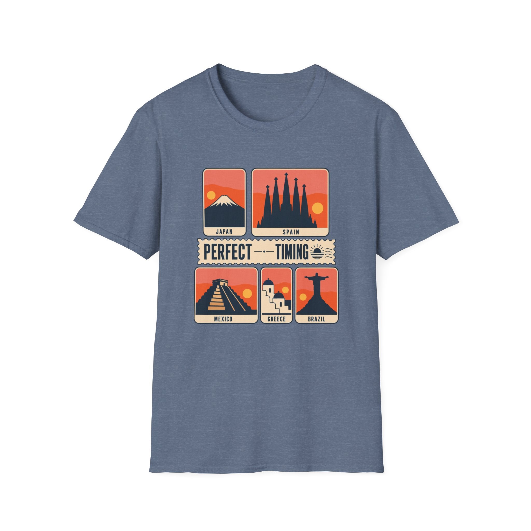 Perfect Timing Collage T-Shirt