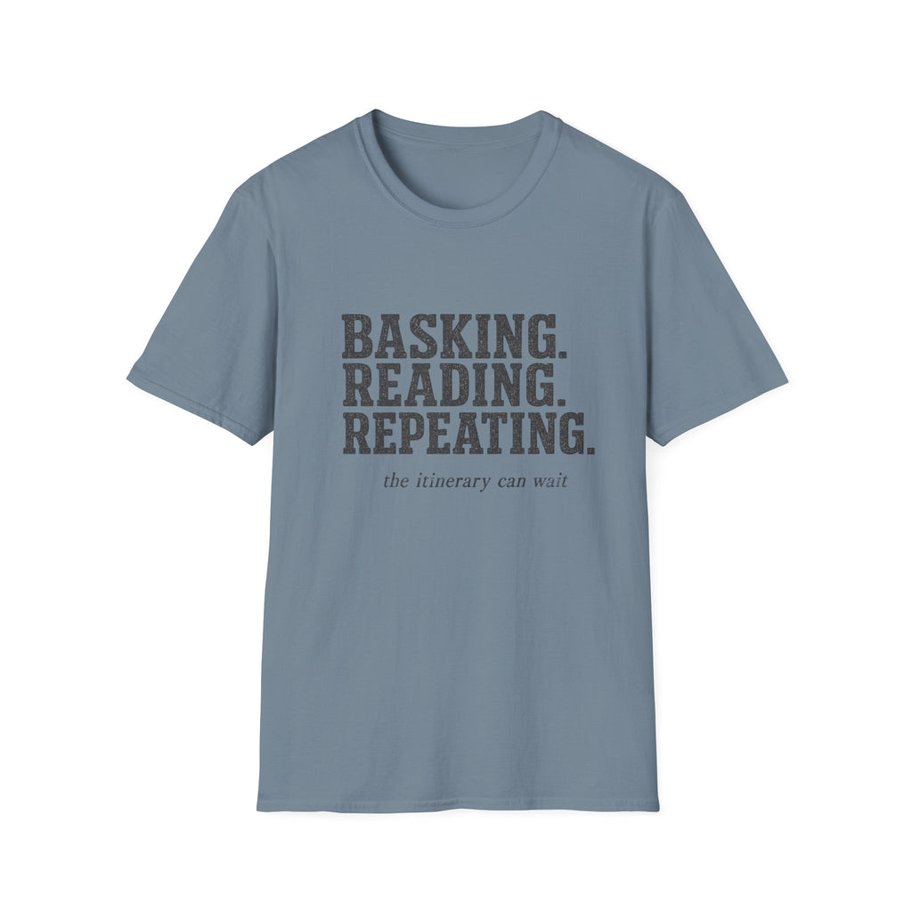 Basking Reading Repeating T-Shirt