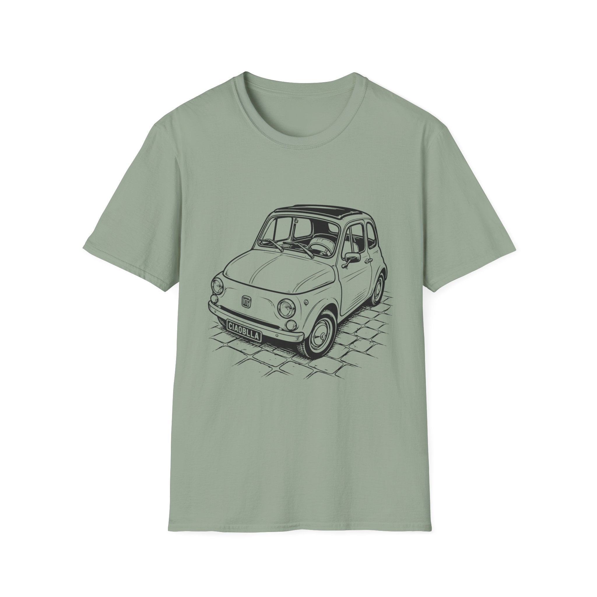 Vintage Italian Car Ciao Bella T-Shirt