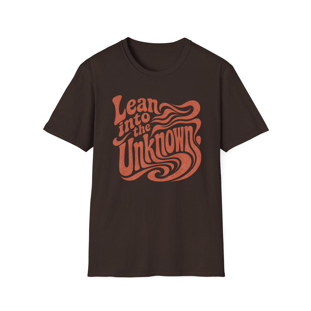 Lean Into The Unknown Retro T-Shirt