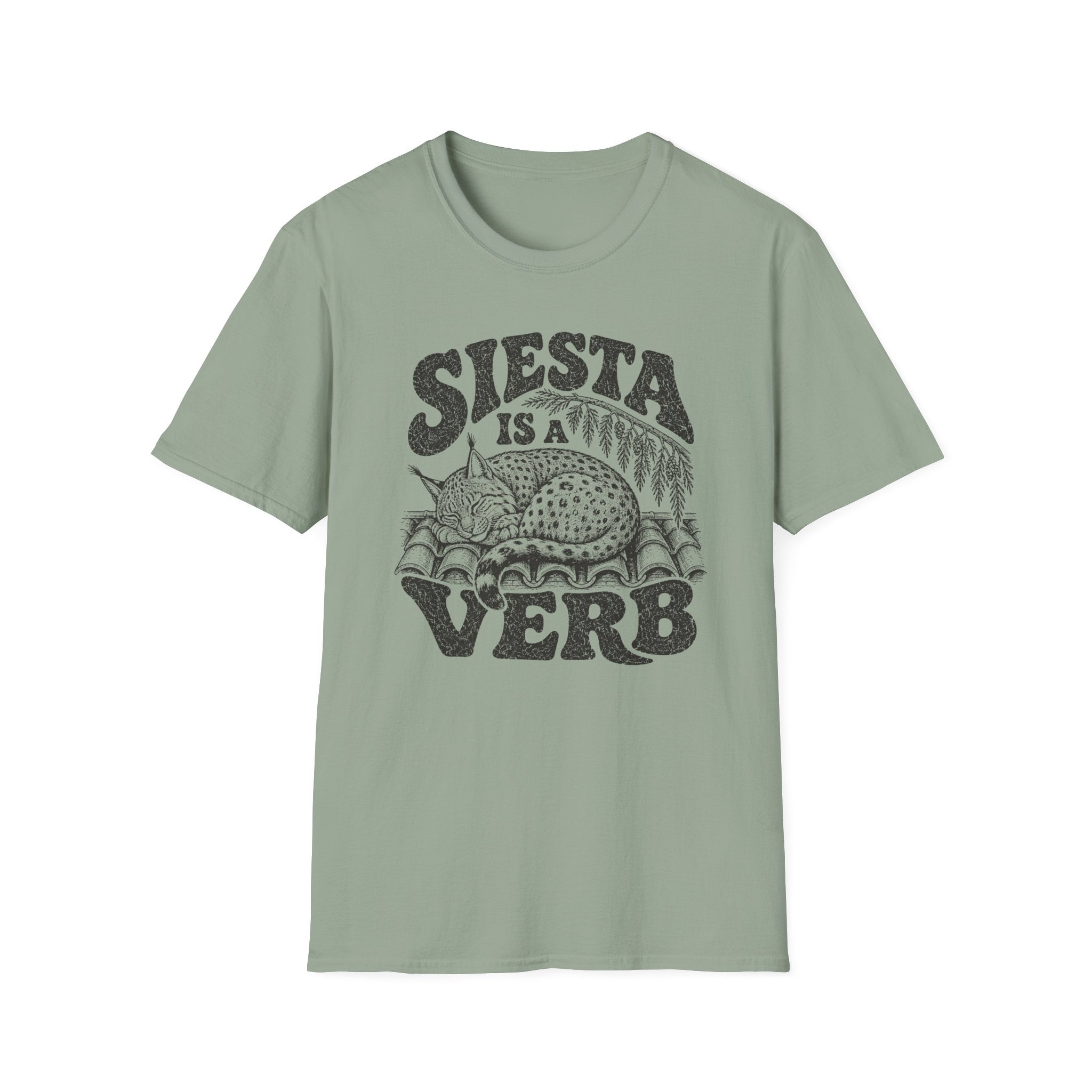 Siesta is a Verb T-Shirt