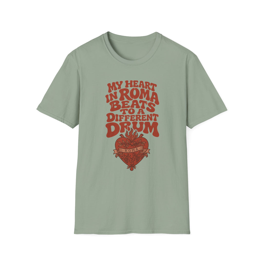 My Heart Beats in Roma T-Shirt