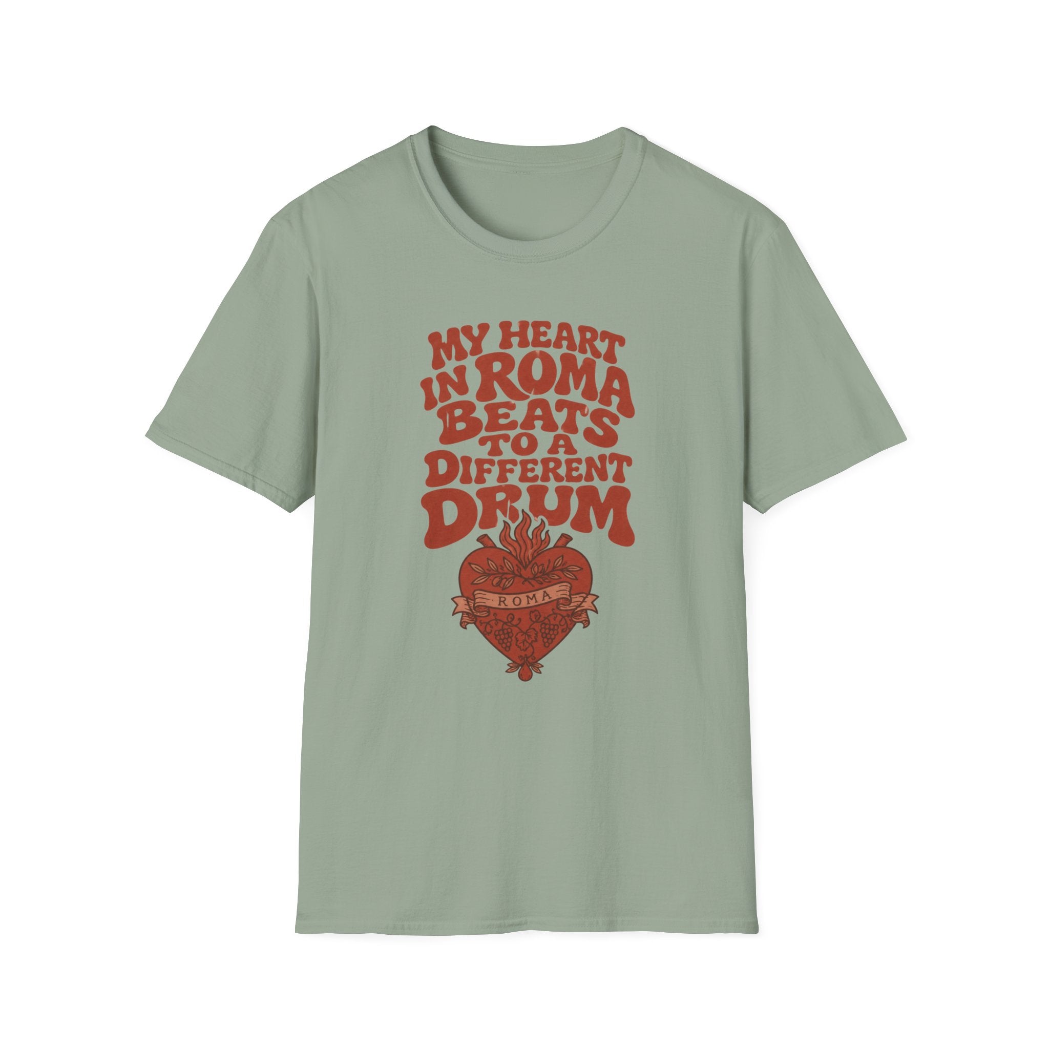 My Heart Beats in Roma T-Shirt