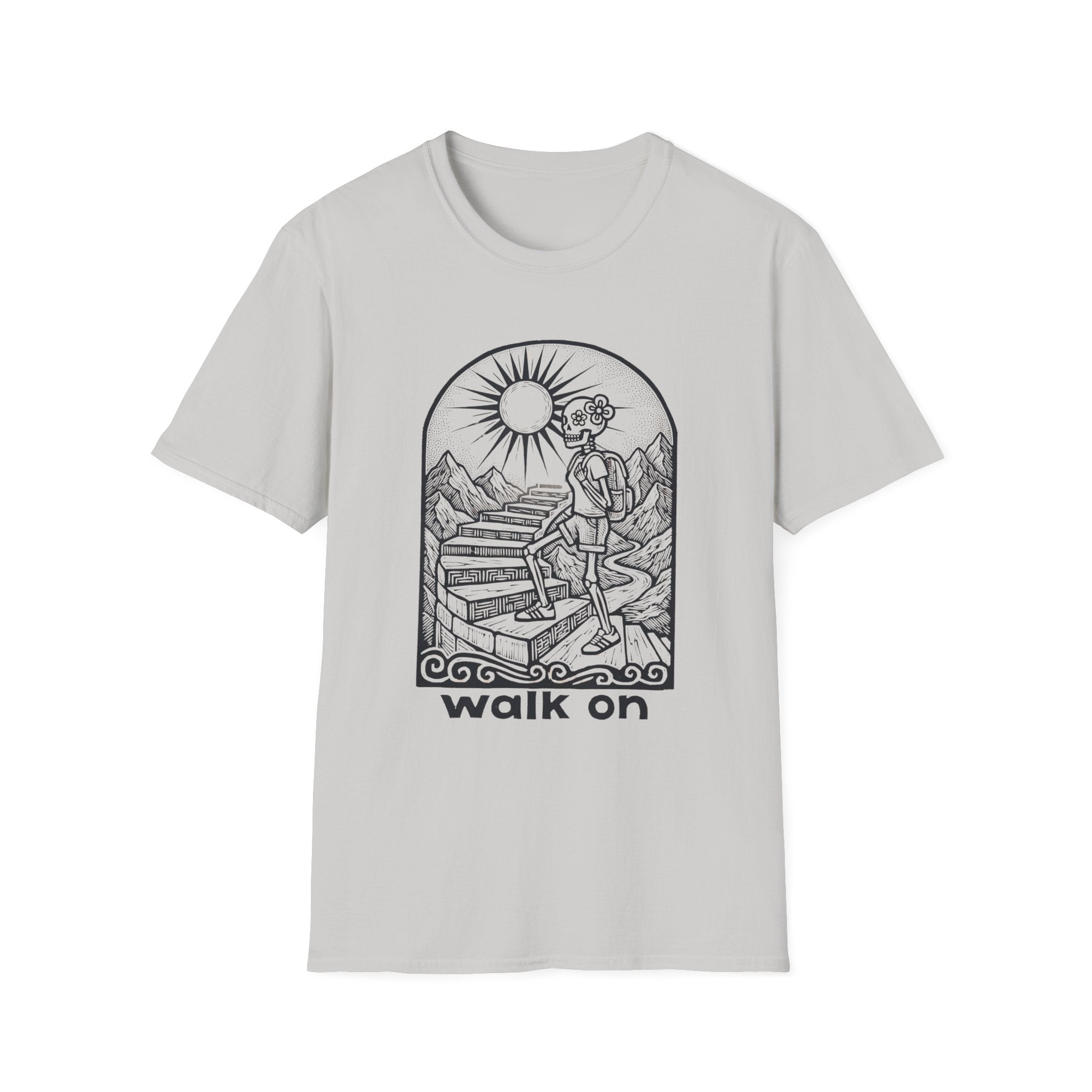 Walk On Skeleton  T-Shirt