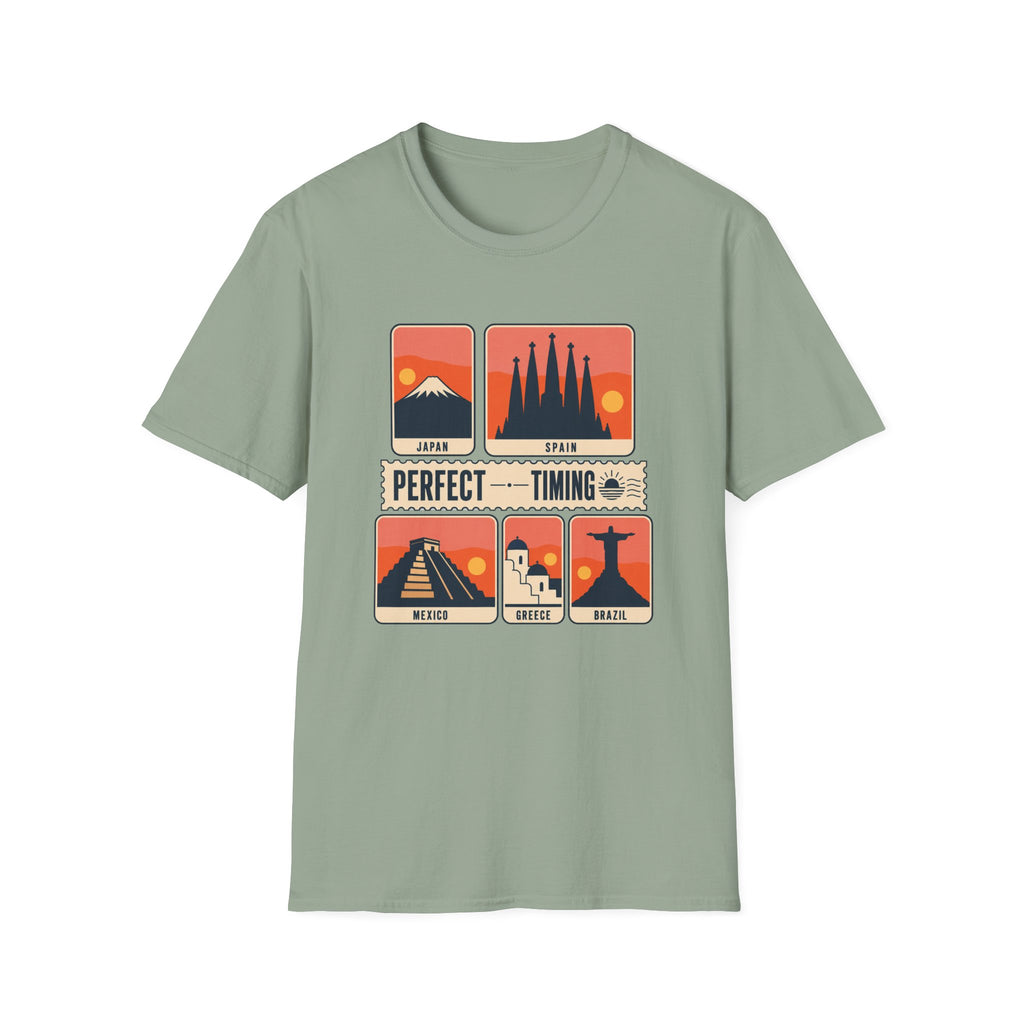 Perfect Timing Collage T-Shirt