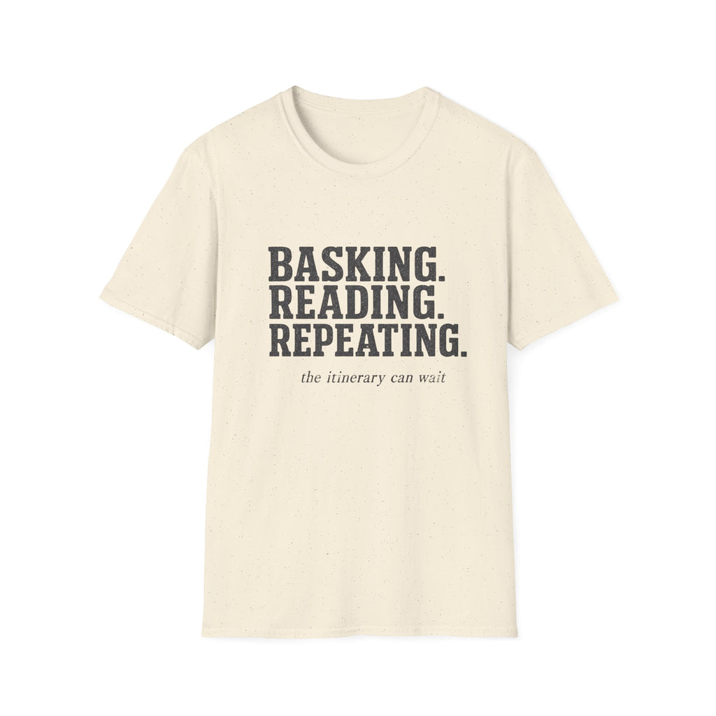 Basking Reading Repeating T-Shirt