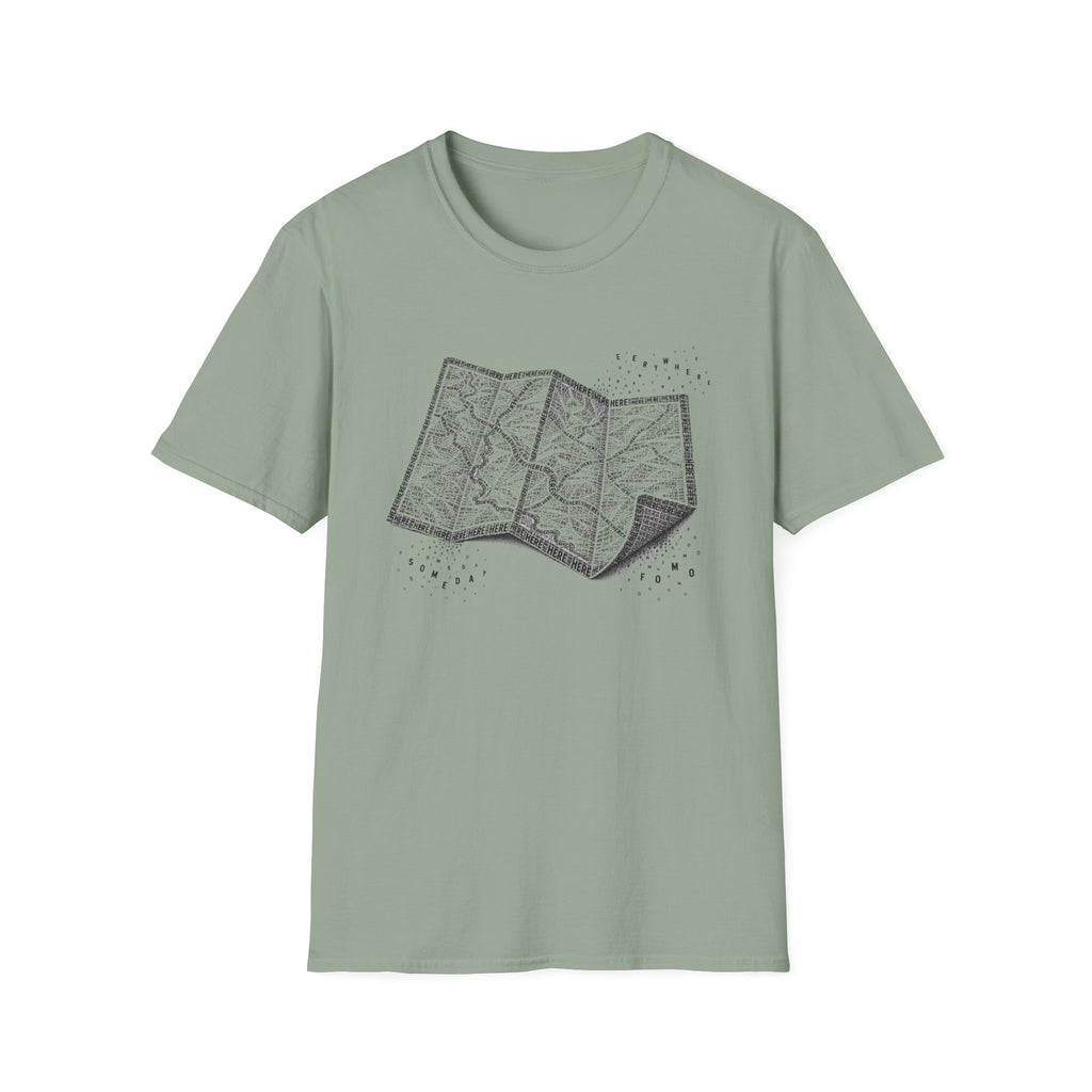 Here Map T-Shirt