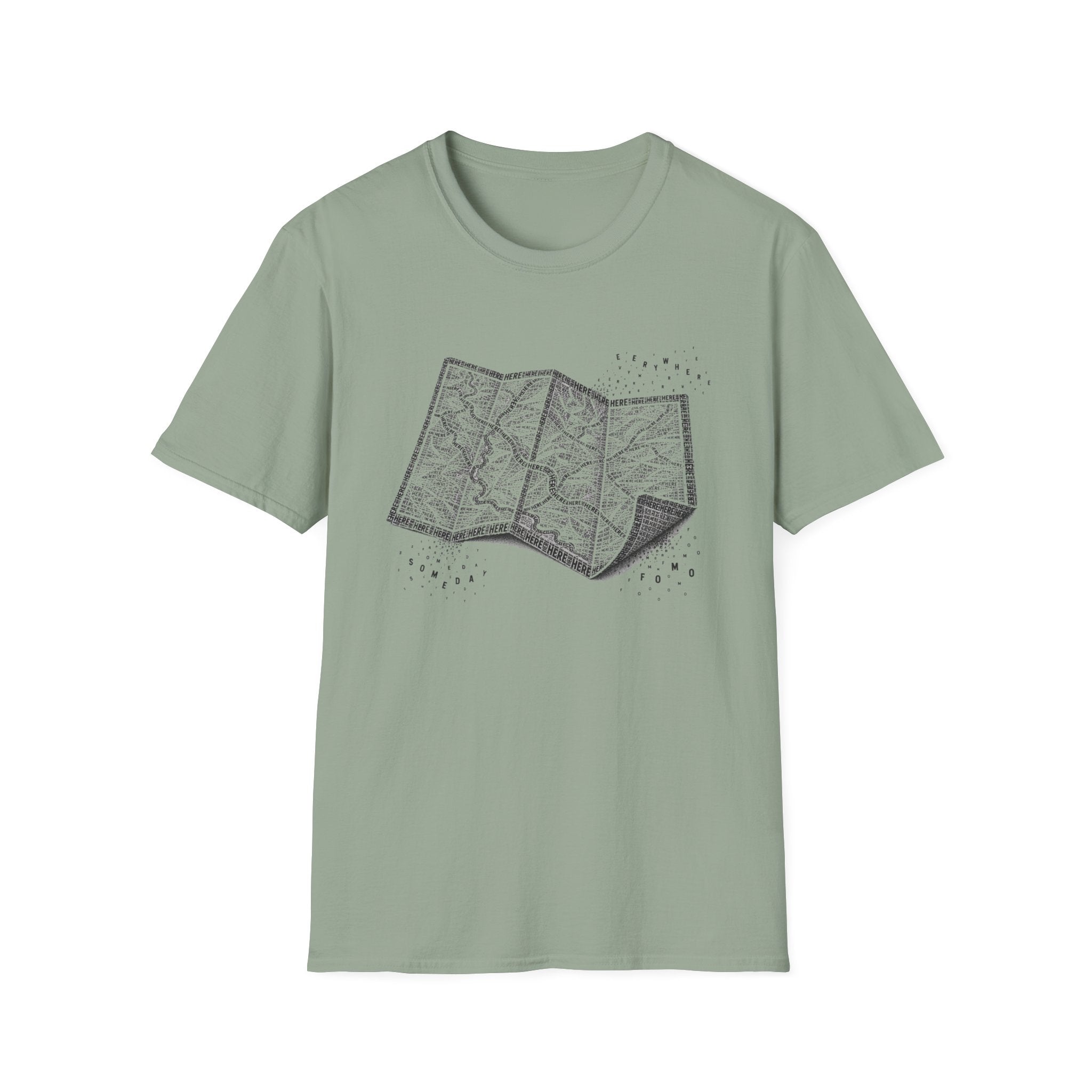 Here Map T-Shirt