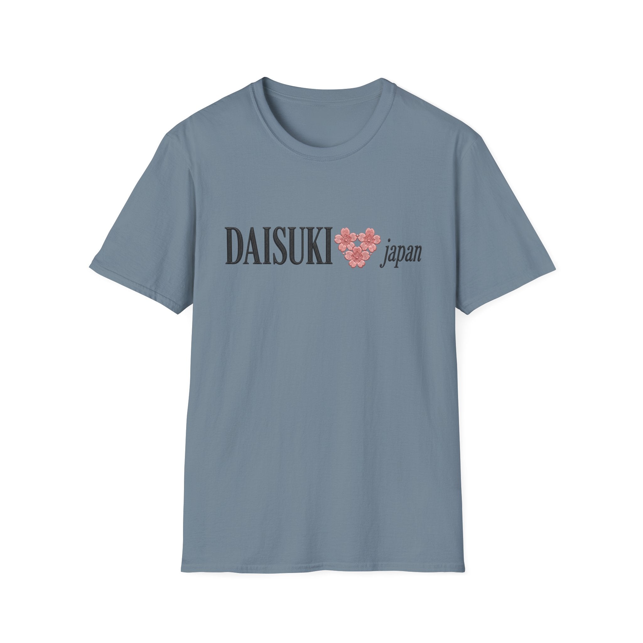 I Love Japan Faux Embroidery T-Shirt