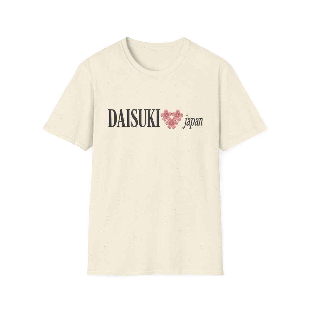 I Love Japan Faux Embroidery T-Shirt