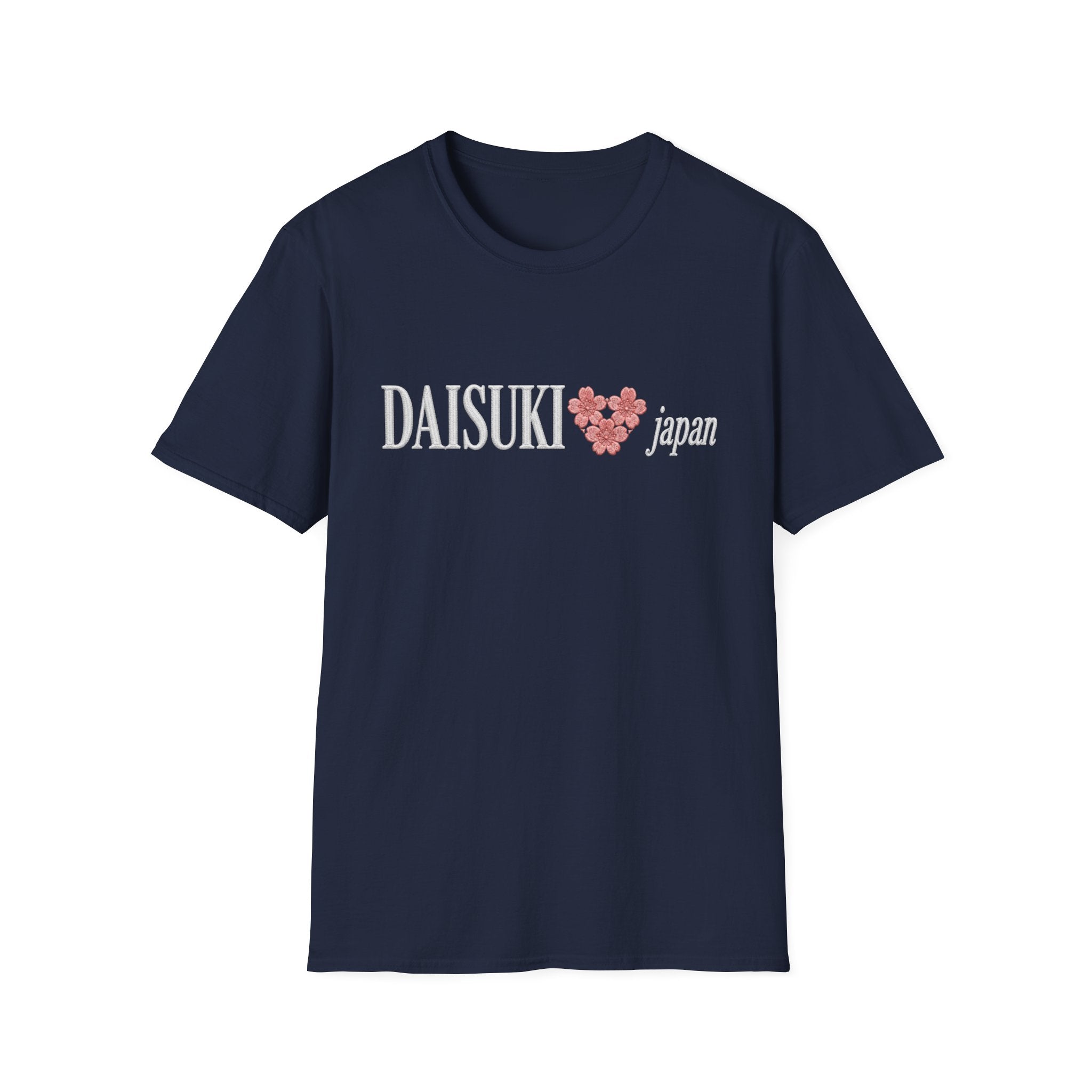 I Love Japan Faux Embroidery T-Shirt